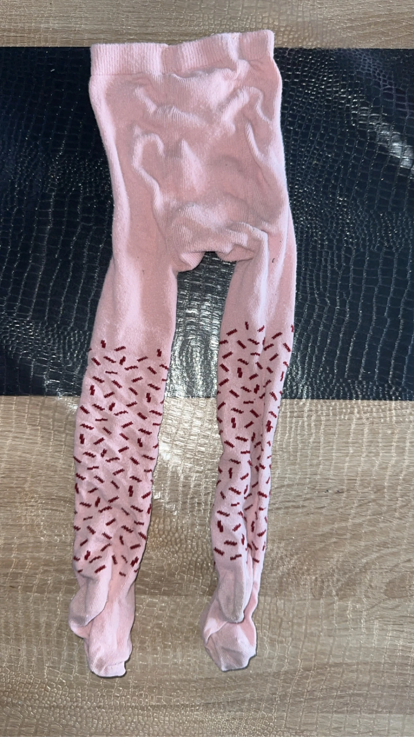 Meia para menina pequena rosa – photo 2